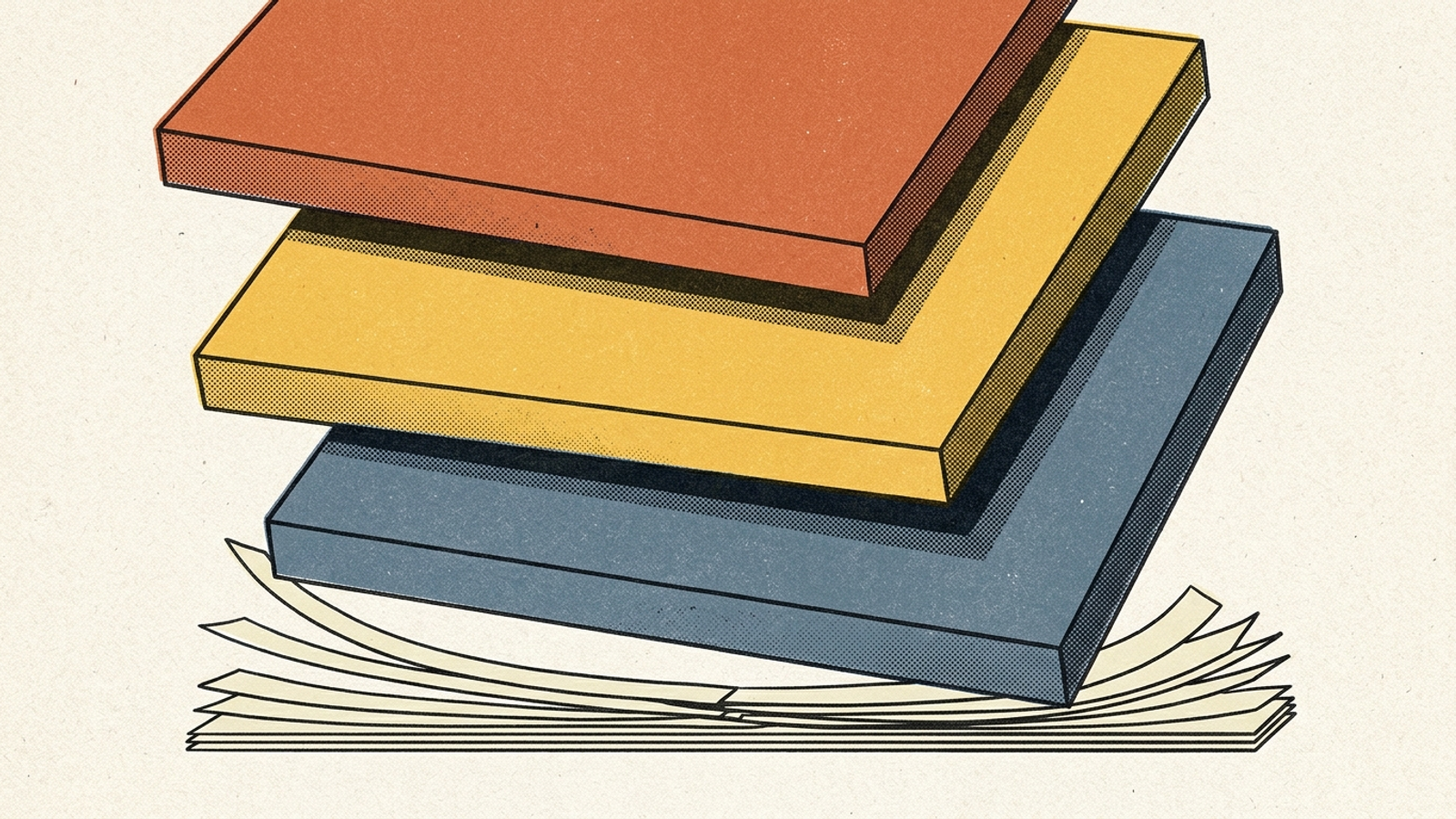 Large ad blocks compress organic citation cards into a narrow band below.